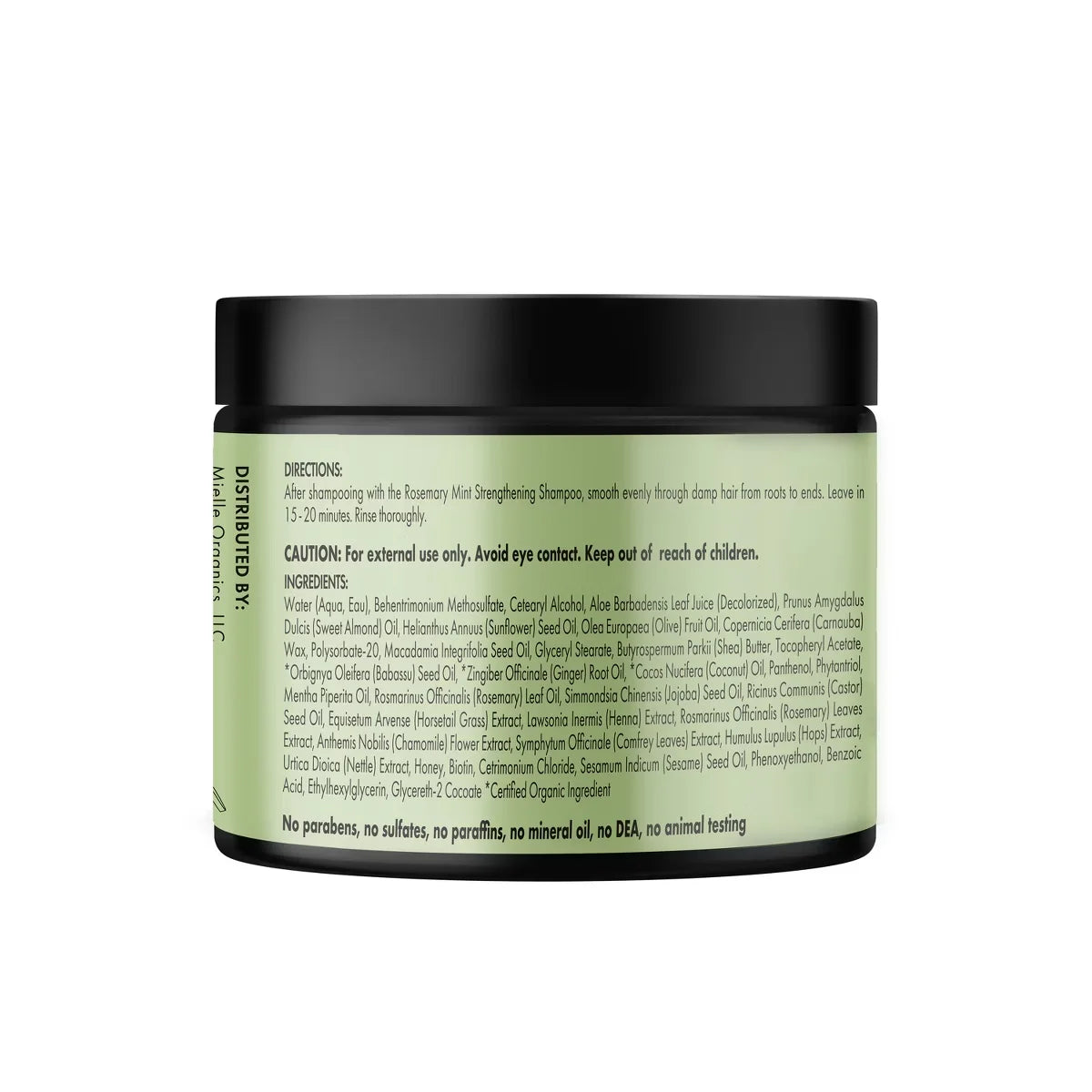 Mielle Organics Rosemary Mint Strengthening Hair Masque - 12oz