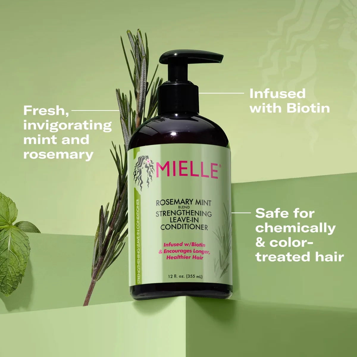 Mielle Organics Rosemary Mint Strengthening Leave-In Conditioner