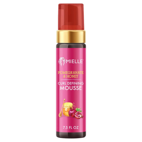 Mielle Organics Pomegranate and Honey Curl Defining Mousse with Hold - 7.5 fl oz: For Dry Hair