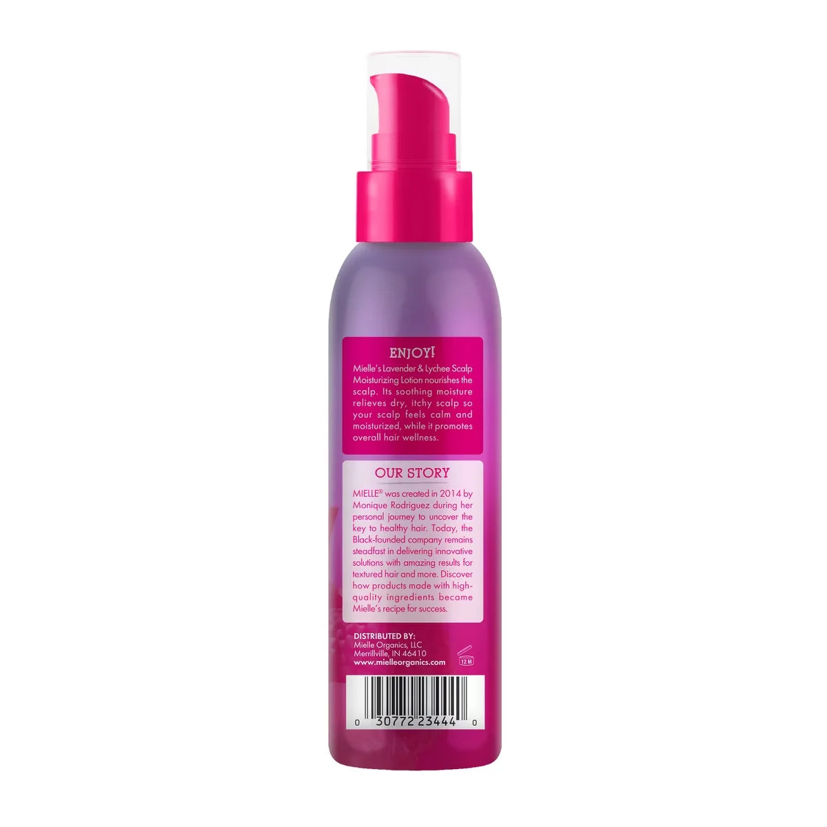 Mielle Organics Lavender and Lychee Scalp Moisturizing Lotion - 4 fl oz: Textured Hair, Liquid Hair Treatment