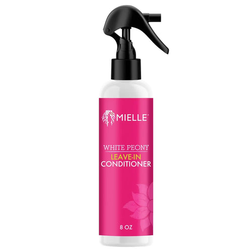 Mielle Organics White Peony Leave-In Conditioner - 8 fl oz: Sulfate-Free for Textured & All Hair Types, Floral Scent