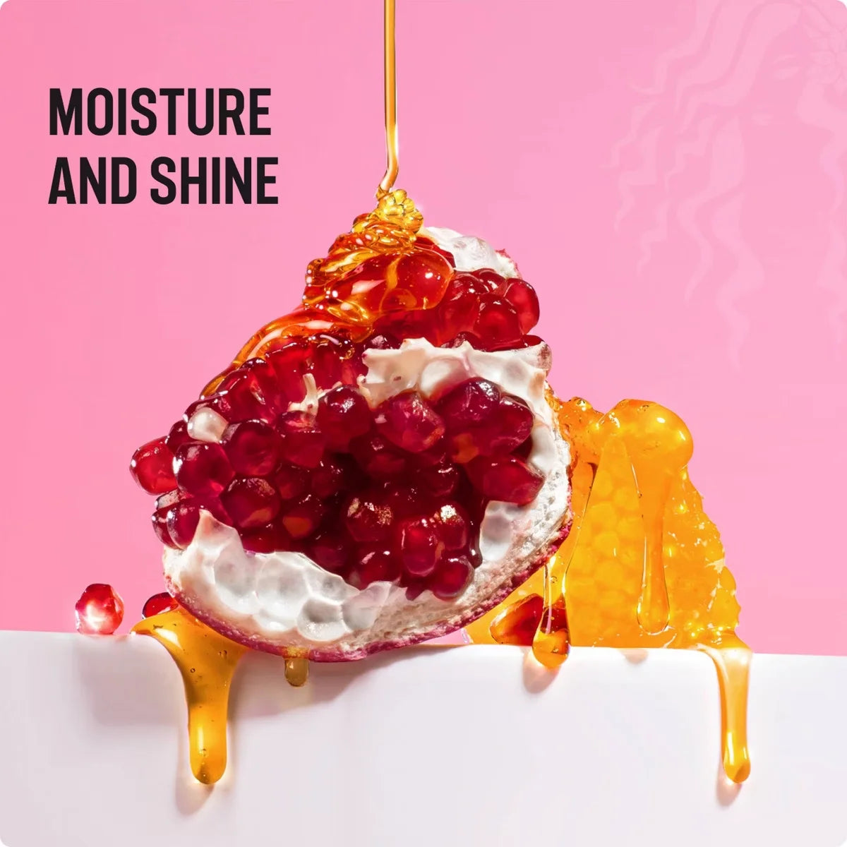 Mielle Organics Pomegranate & Honey 12 fl oz Curl Smoothie + Leave-In Conditioner