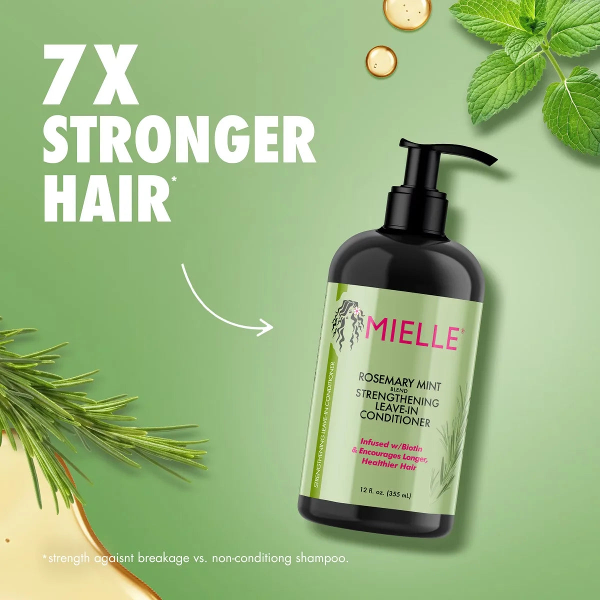Mielle Organics Rosemary Mint Strengthening Leave-In Conditioner
