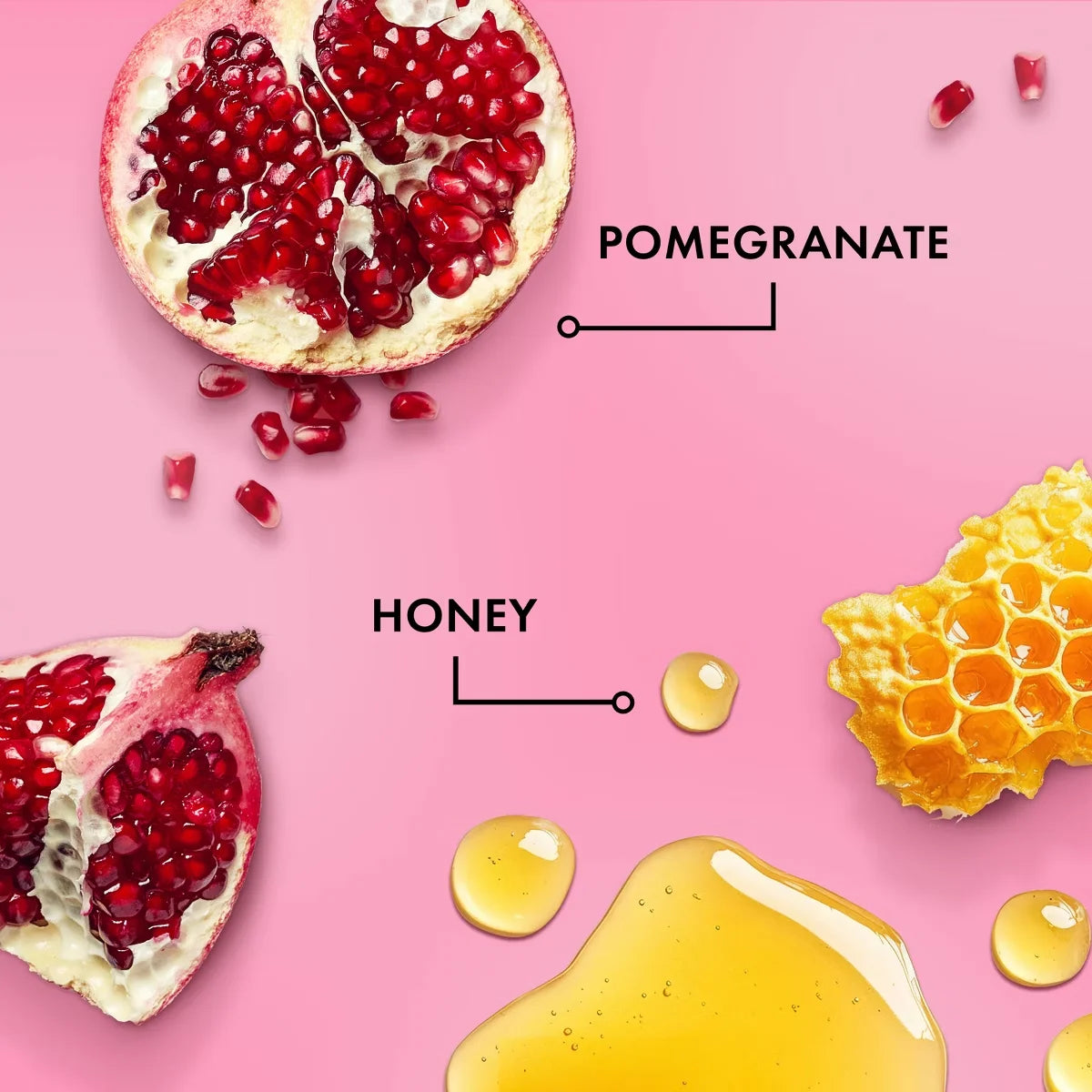 Mielle Organics Pomegranate and Honey Curl Defining Mousse with Hold - 7.5 fl oz: For Dry Hair