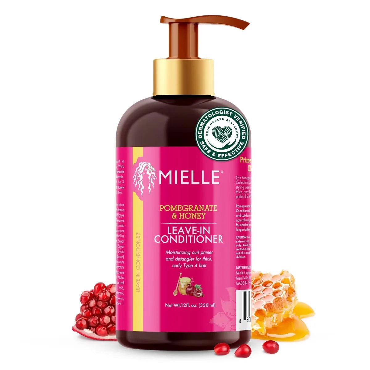 Mielle Organics Pomegranate & Honey 12 fl oz Curl Smoothie + Leave-In Conditioner