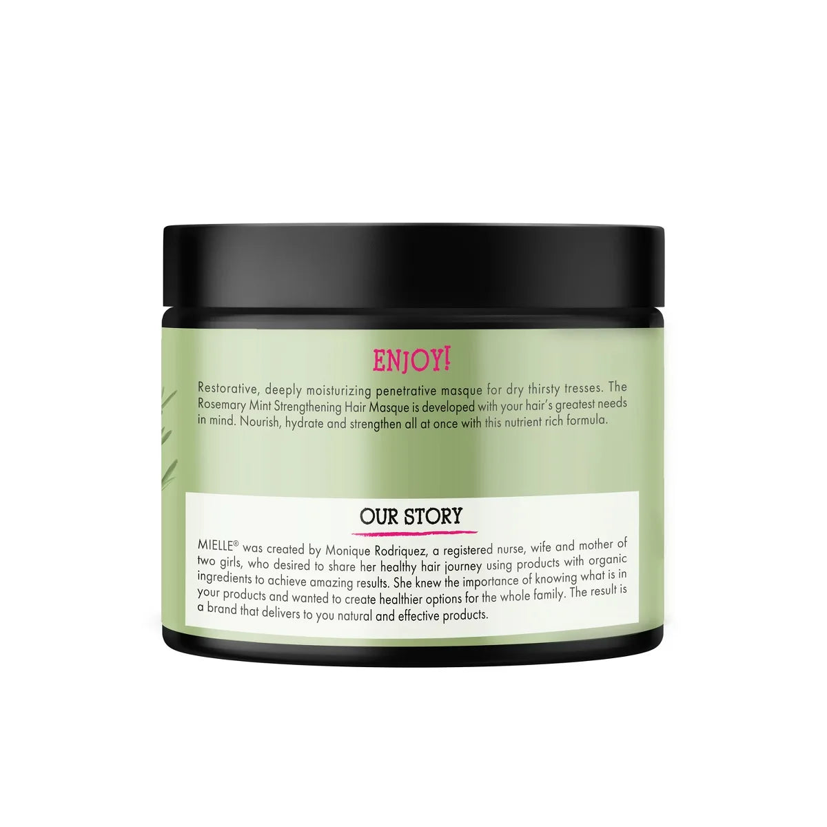 Mielle Organics Rosemary Mint Strengthening Hair Masque - 12oz