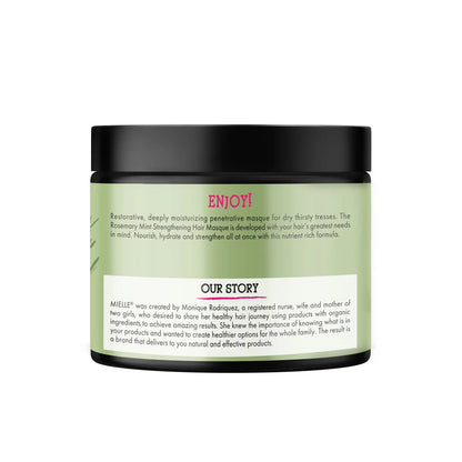 Mielle Organics Rosemary Mint Strengthening Hair Masque - 12oz