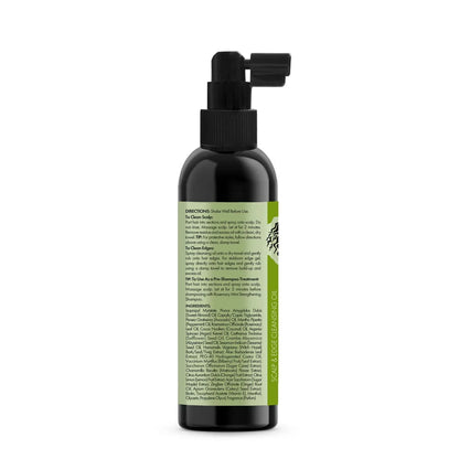Mielle Organics Rosemary Mint Scalp & Edge Cleansing Hair Oil - 4 fl oz: Paraben-Free, Sulfate-Free, Textured Hair