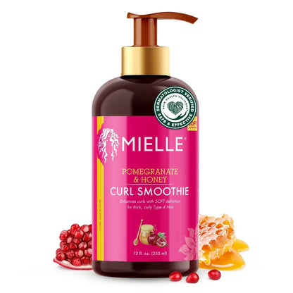 Mielle Organics Pomegranate & Honey 12 fl oz Curl Smoothie + Leave-In Conditioner