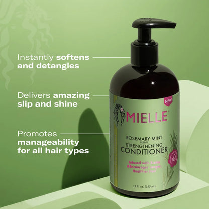 Mielle Organics Rosemary Mint Strengthening Shampoo & Conditioner
