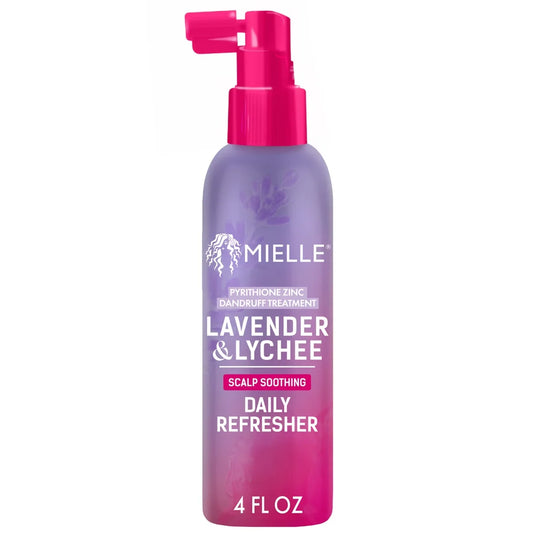 Mielle Organics Lavender & Lychee Scalp Lightweight Soothing Scalp and Hair Refresher - 4 fl oz